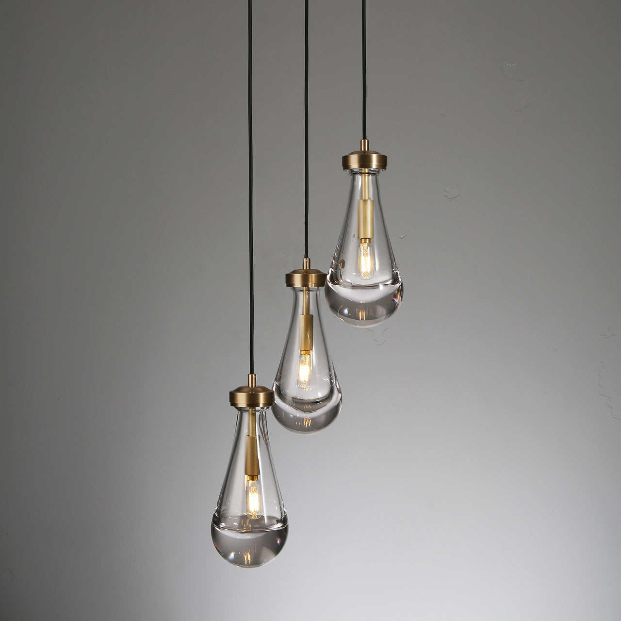 Raindrop Linear Chandelier