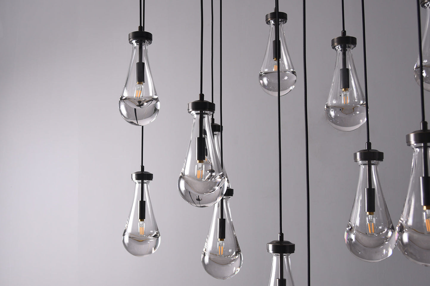 Raindrop Linear Chandelier